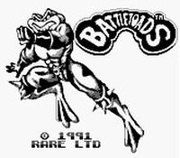 une photo d'Ã©cran de Battletoads sur Nintendo Game Boy